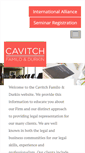 Mobile Screenshot of cavitch.com